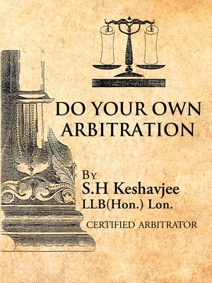 cover image of Do Your Own Arbitration